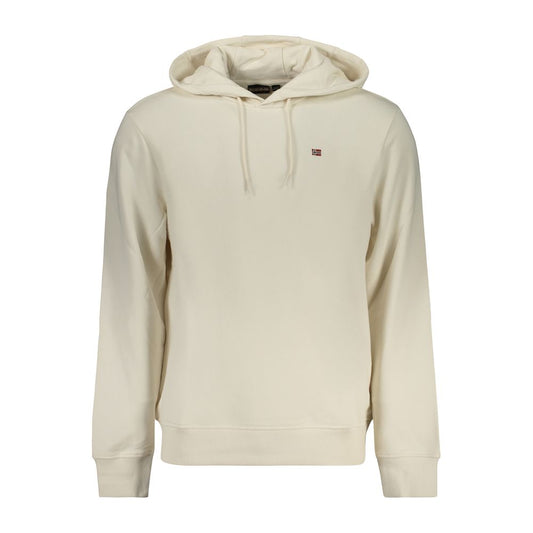 White Cotton Men's Sweatshirt