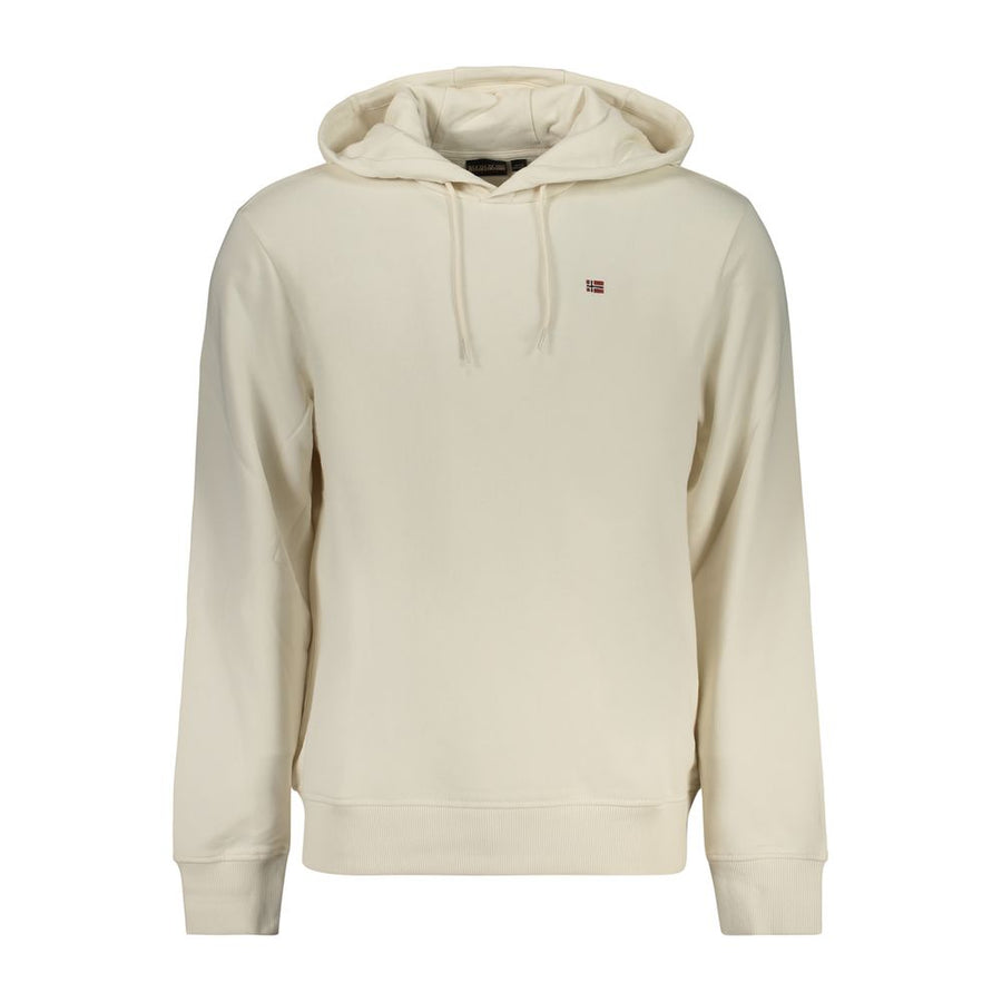 White Cotton Men's Sweatshirt