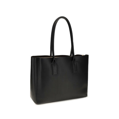 Black Calf Leather Bos Taurus Shoulder Bag