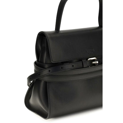Black Calf Leather Bos Taurus Shoulder Bag