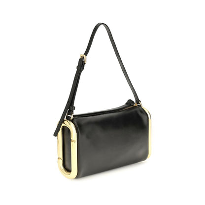 Black Calf Leather Bos Taurus Shoulder Bag
