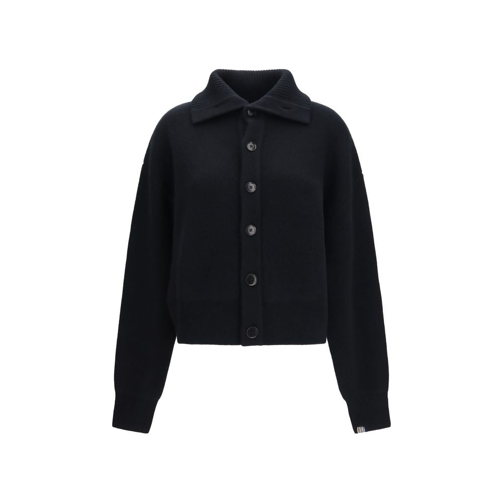 Black Cashmere Cardigan