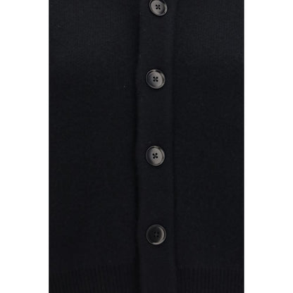 Black Cashmere Cardigan