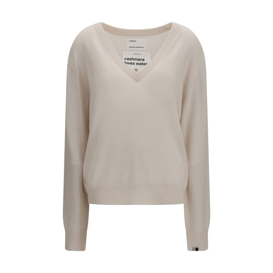 Beige Cashmere Sweater