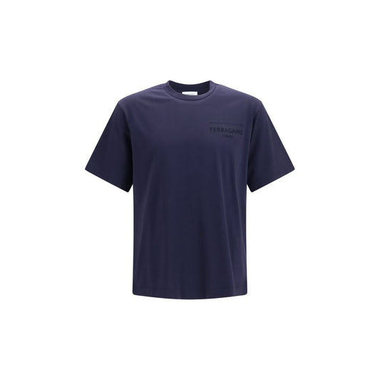 Blue Cotton T-Shirt