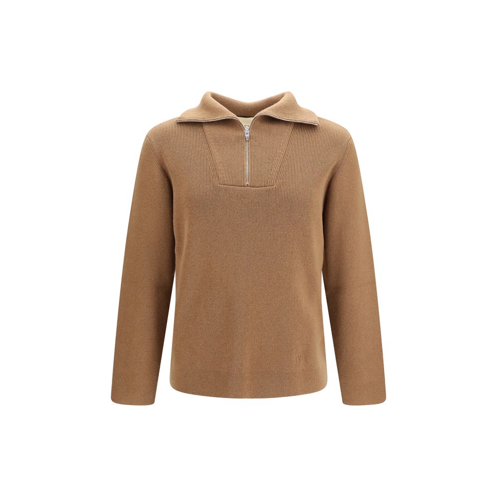 Brown Wool Oves Aries Sweatshirt