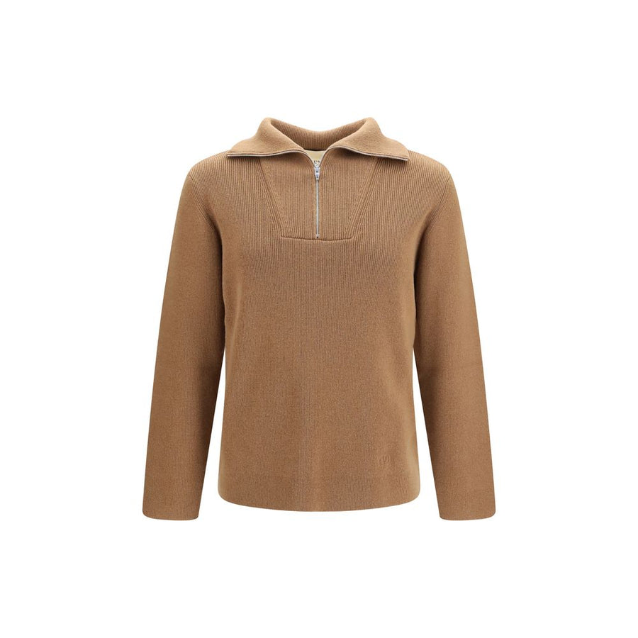 Brown Wool Oves Aries Sweatshirt