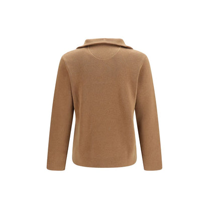 Brown Wool Oves Aries Sweatshirt