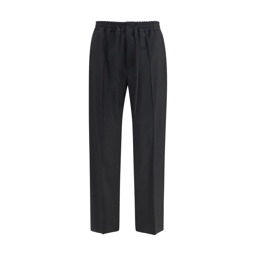 Black Wool Oves Aries Chino Pants