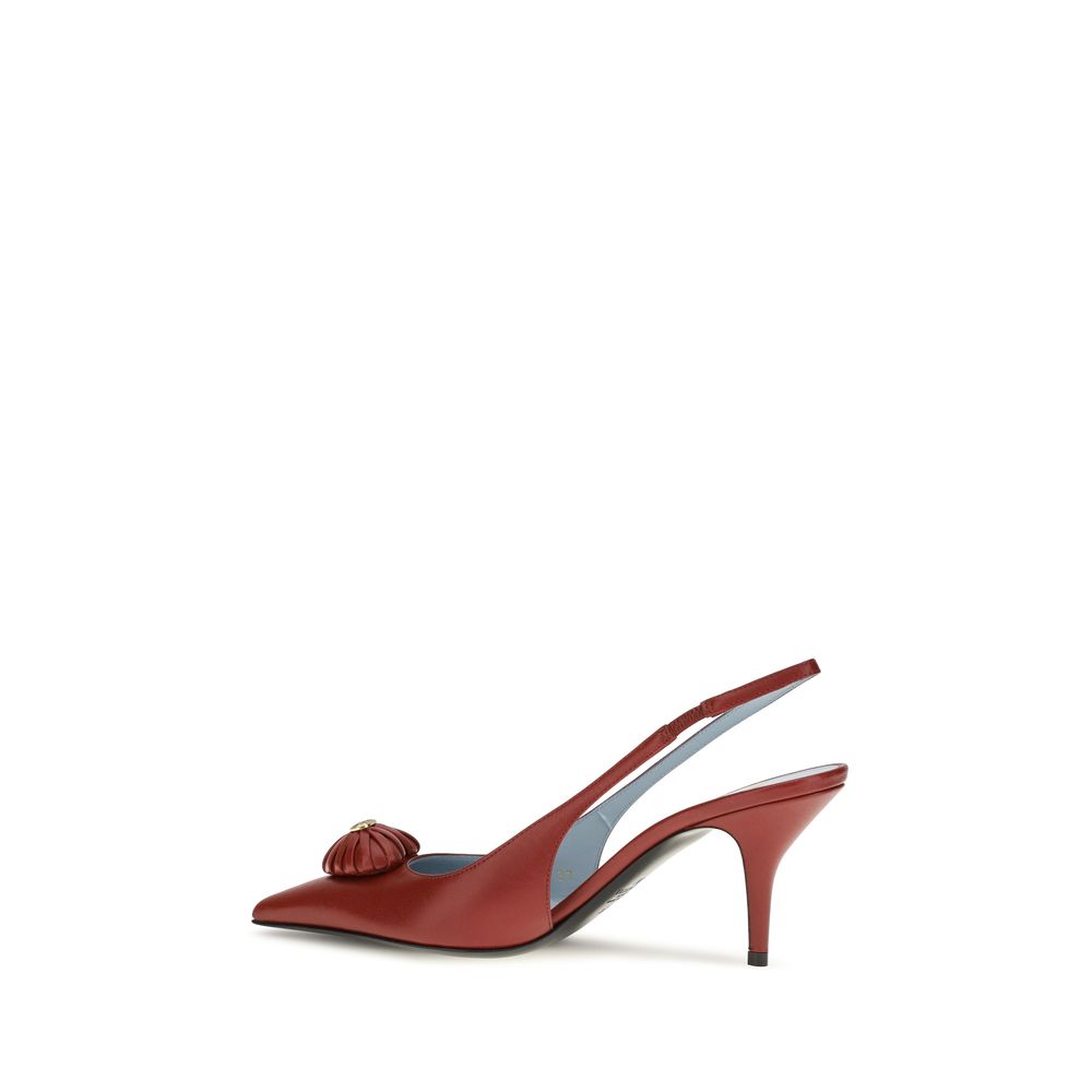 Multicolor Calf Leather Bos Taurus High Heel Pumps