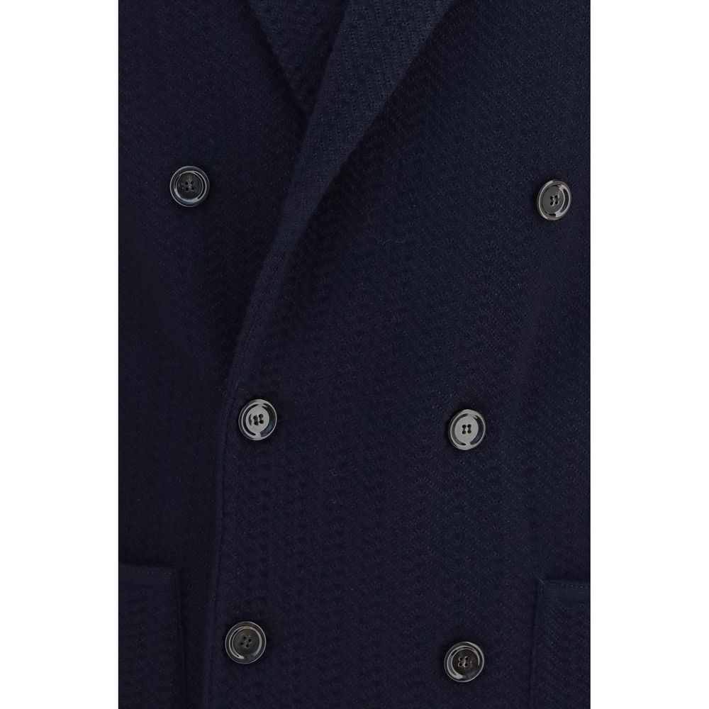 Blue Wool Oves Aries Blazer