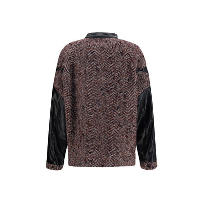 Multicolor Wool Oves Aries Full-Length Jacket