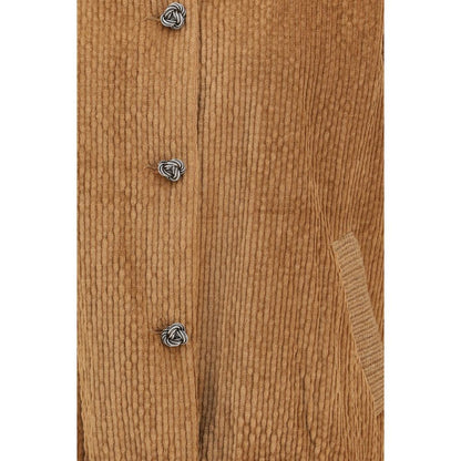 Brown Cotton Bomber