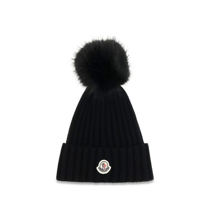 Black Wool Oves Aries Beanie