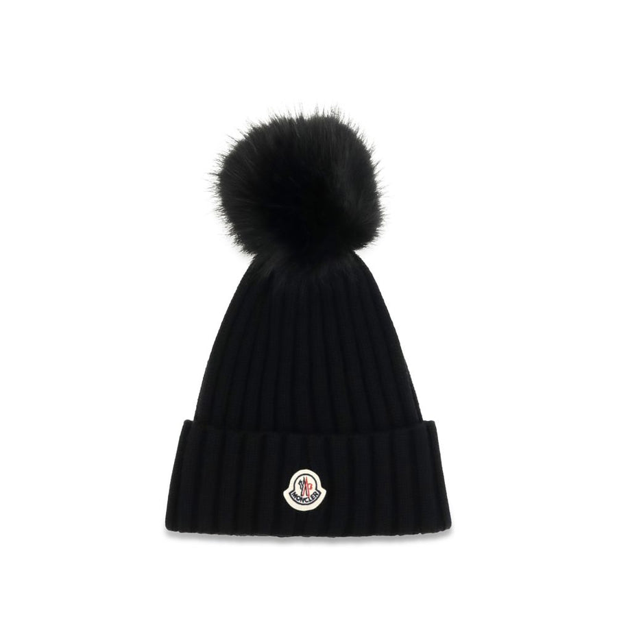 Black Wool Oves Aries Beanie