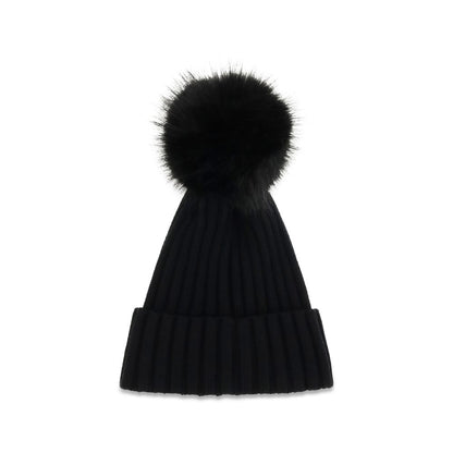 Black Wool Oves Aries Beanie
