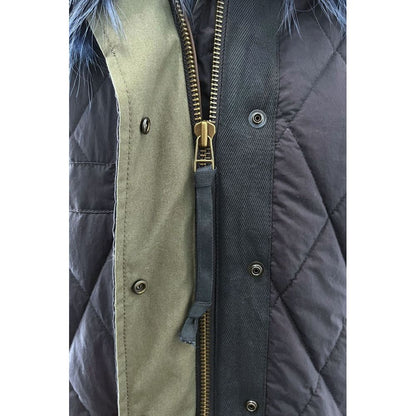 Blue Cotton Women's Jacket