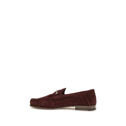 Bordeaux Calf Leather Bos Taurus Slip-On Loafers