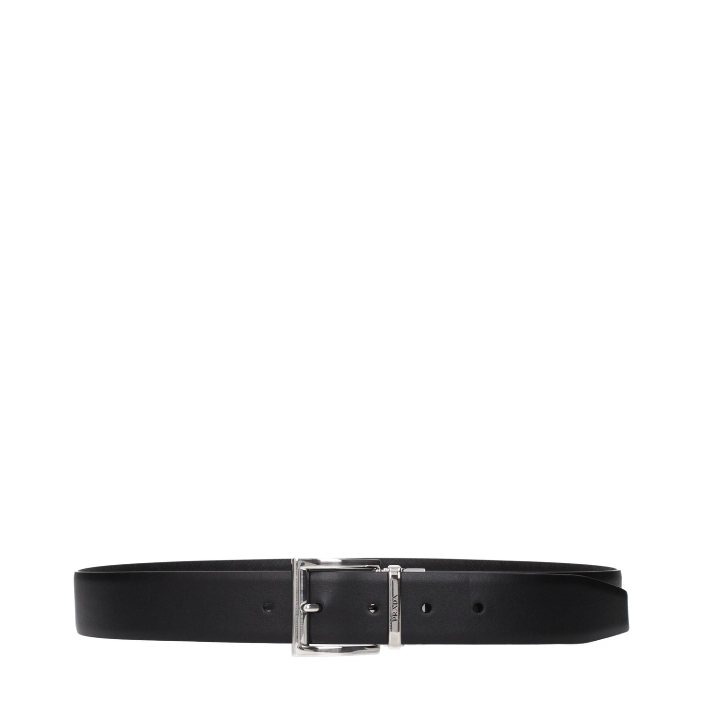 Black Leather Regular Belt