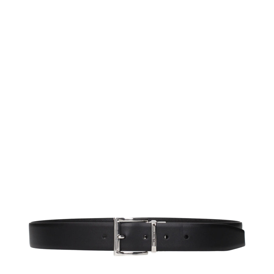 Black Leather Regular Belt