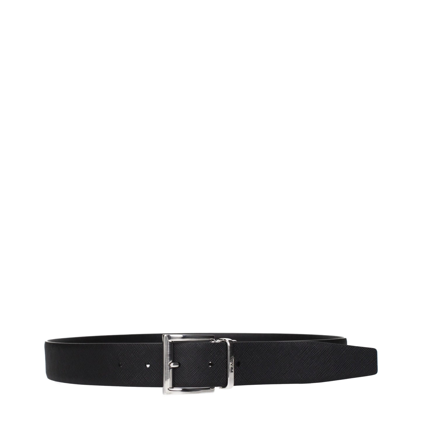 Black Leather Regular Belt