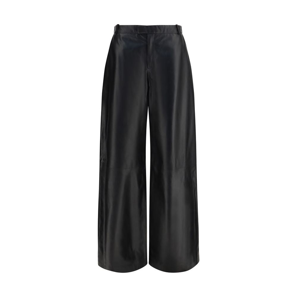Black Leather Pants