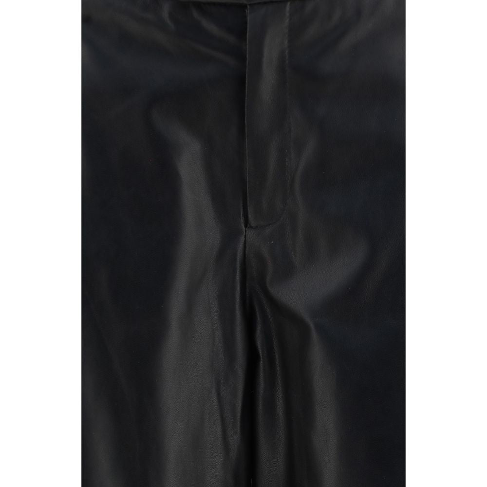 Black Leather Pants
