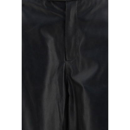 Black Leather Pants