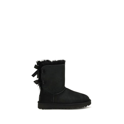 Black Calf Leather Bos Taurus Boots