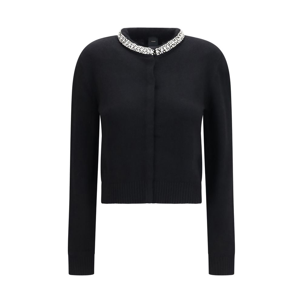 Black Wool Oves Aries Cardigan