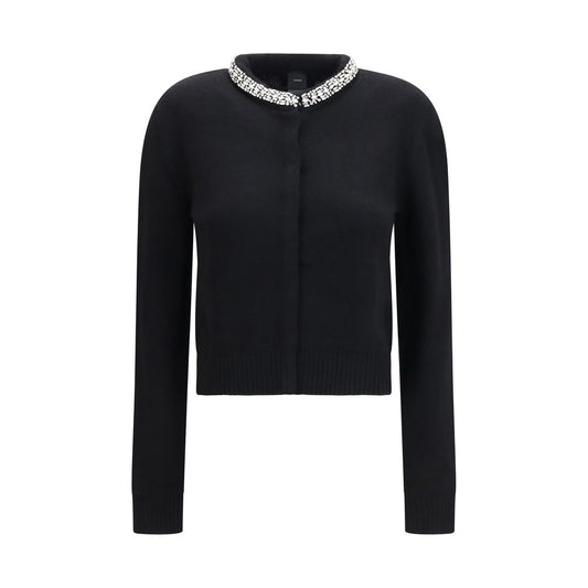 Black Wool Oves Aries Cardigan