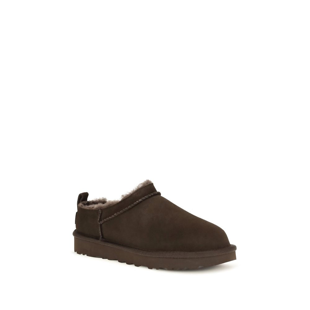 Brown Suede Leather Mules