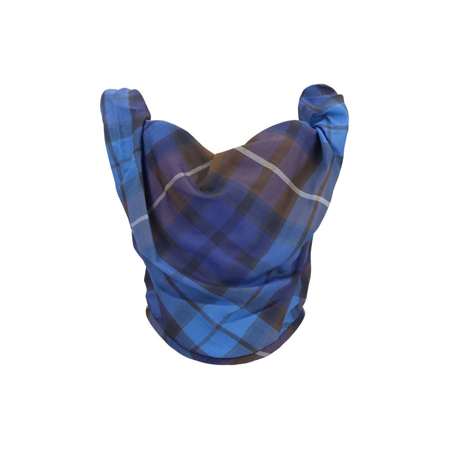 Blue Polyester Corset