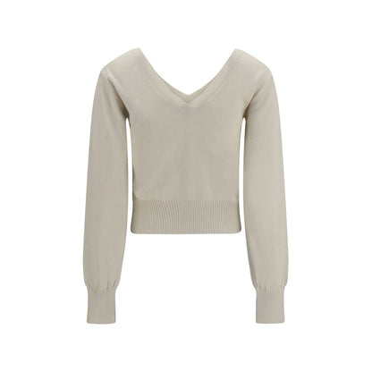 White Cotton Sweatshirt