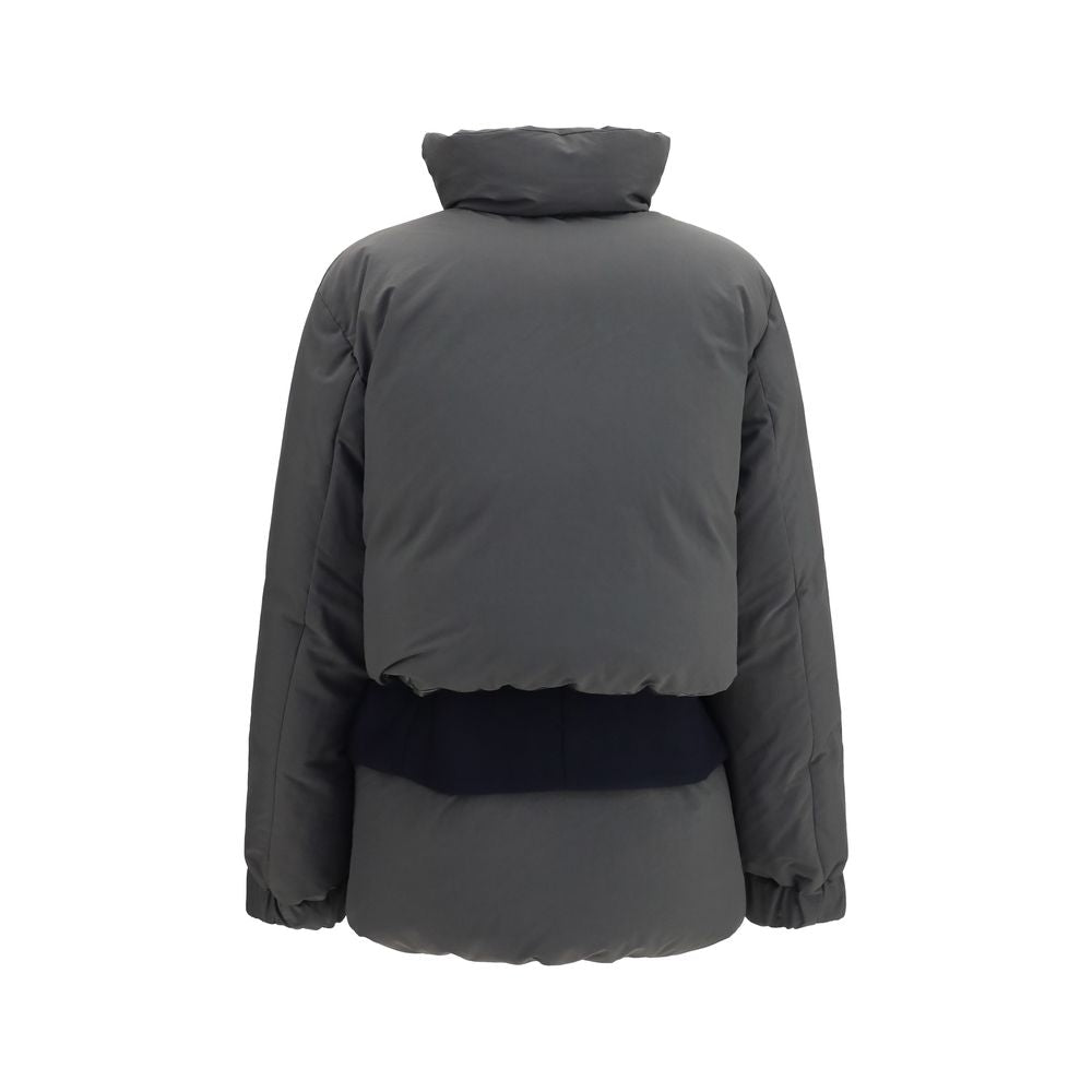 Multicolor Polyester Coat