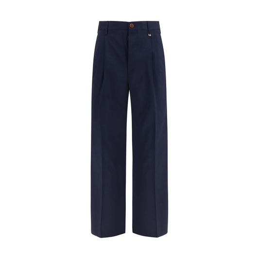 Blue Wool Oves Aries Dress Pants