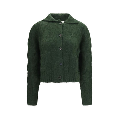 Bicolor Cashmere Cardigan