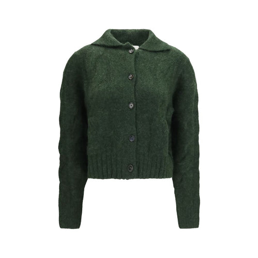 Bicolor Cashmere Cardigan