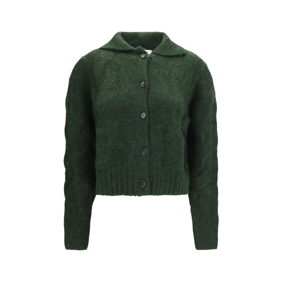Bicolor Cashmere Cardigan