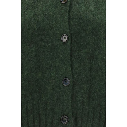 Bicolor Cashmere Cardigan