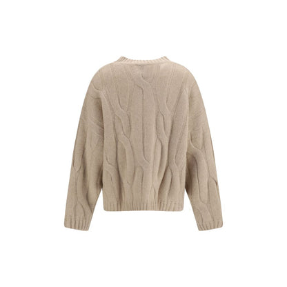 Beige Cashmere Sweater