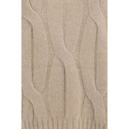 Beige Cashmere Sweater