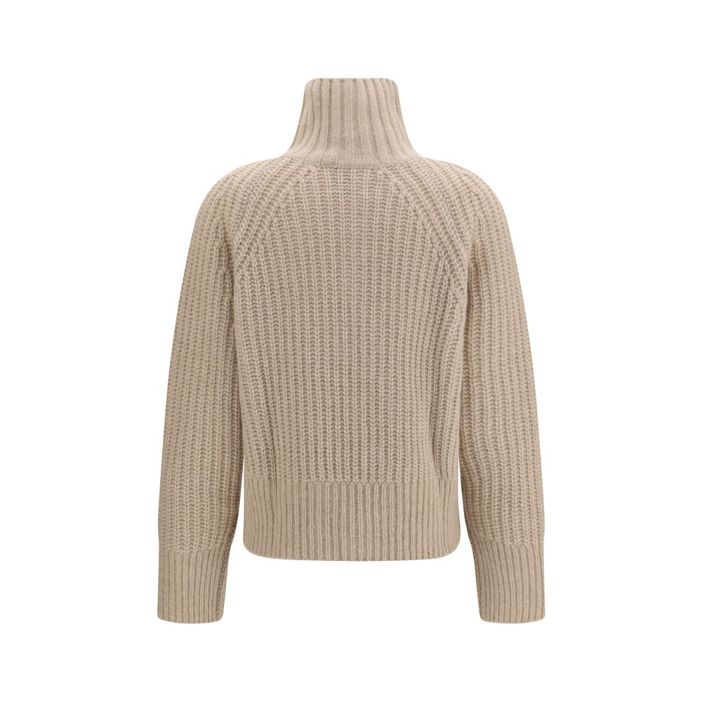 Beige Cashmere Sweater