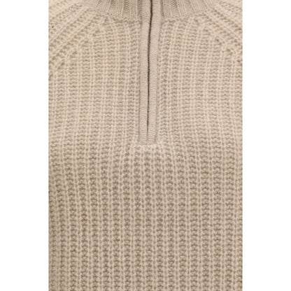 Beige Cashmere Sweater