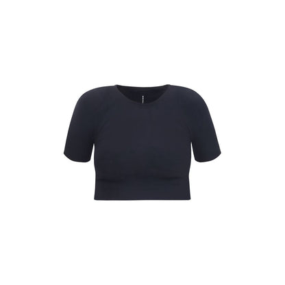 Black Polyamide T-Shirt