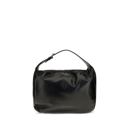 Black Calf Leather Bos Taurus Shoulder Bag