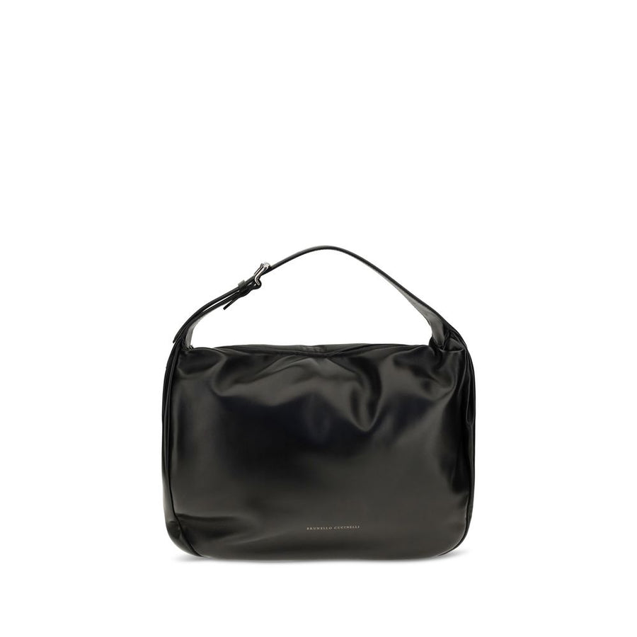 Black Calf Leather Bos Taurus Shoulder Bag