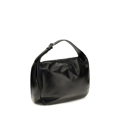 Black Calf Leather Bos Taurus Shoulder Bag