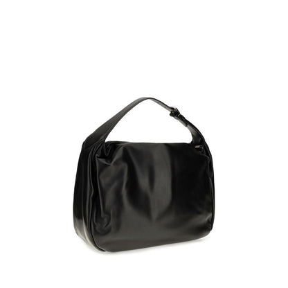 Black Calf Leather Bos Taurus Shoulder Bag