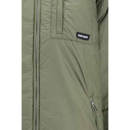 Bicolor Goose Down Shell Jacket